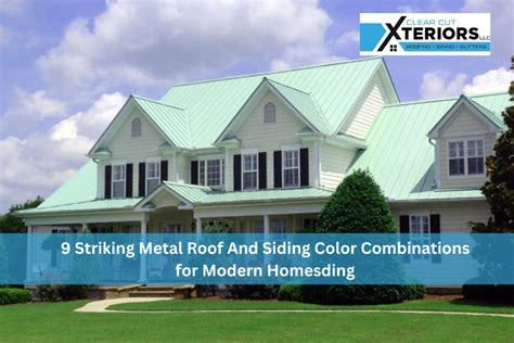 white house white metal rook|9 Striking Metal Roof And Siding Color Combinations for Modern .